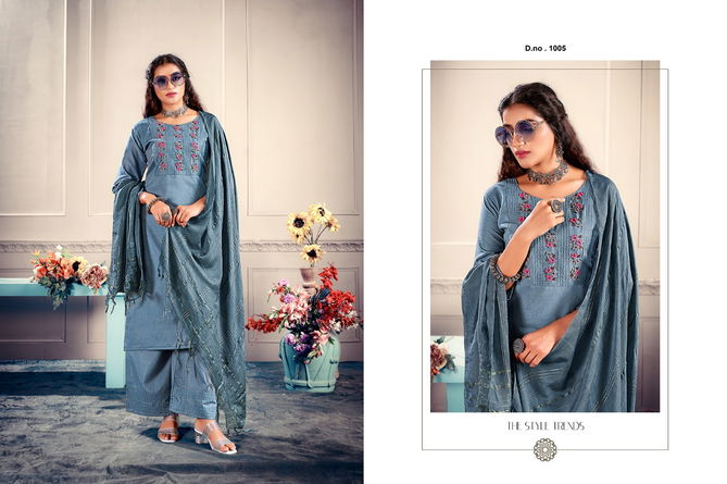 Jinesh Nx Aafreen Parampara Ethnic Wear Wholesale Kurti with Bottom Dupatta Collection
